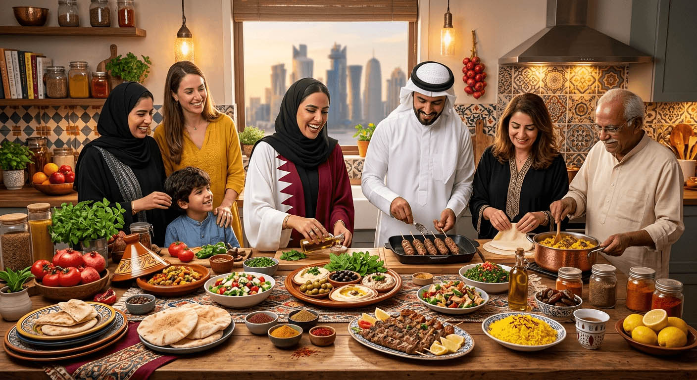 Mediterranean Recipes That Feel Right at Home in Qatar’s Multicultural Kitchen